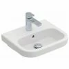VILLEROY & BOCH V&B Architectura Wall Hung Basin With Overflow - 450mm X 380mm - 1 Tap Hole - White Alpin - 43734501 -VILLEROY & BOCH shop 57914615 1