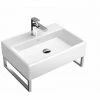 VILLEROY & BOCH V&B Memento Wall Hung Basin With Overflow - 500mm Wide - 1 Tap Hole - White Alpin - 51335001 -VILLEROY & BOCH shop 57914616 1