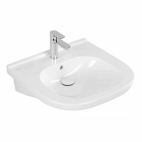 VILLEROY & BOCH V&B Vicare Vita Wall Hung Basin with Overflow - 560mm Wide - 1 Tap Hole - White - 41195501 VILLEROY & BOCH V&B Vicare Vita Wall Hung Basin With Overflow - 560mm Wide - 1 Tap Hole - White - 41195501 -VILLEROY & BOCH shop 57914635 1
