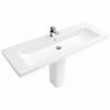VILLEROY & BOCH V&B Subway 2.0 Wall Hung Basin With Overflow - 1300mm Wide - 1 Tap Hole - White - 7176D001 1 VILLEROY & BOCH V&B Subway 2.0 Wall Hung Basin With Overflow - 1300mm Wide - 1 Tap Hole - White - 7176D001 -VILLEROY & BOCH shop 57914741 1