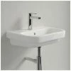 VILLEROY & BOCH V&B Architectura Wall Hung Basin With Overflow - 500mm Wide - 1 Tap Hole - White Alpin - 43735001 -VILLEROY & BOCH shop 57914876 1