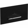 VILLEROY & BOCH V&B ViConnect E300 Toilet Flush Plate - 253mm X 145mm - Glass Glossy Black - 922160RB 2 VILLEROY & BOCH V&B ViConnect E300 Toilet Flush Plate - 253mm X 145mm - Glass Glossy Black - 922160RB -VILLEROY & BOCH shop 58065838 1