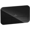 VILLEROY & BOCH V&B ViConnect Toilet Dual Flush Plate - 269mm X 161mm - Glass Glossy Black - 922400RB -VILLEROY & BOCH shop 58066082 1