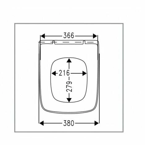 VILLEROY & BOCH V&B Architectura Without Soft Close Toilet Seat - White Alpin - 9M606101 VILLEROY & BOCH V&B Architectura Without Soft Close Toilet Seat - White Alpin - 9M606101 -VILLEROY & BOCH shop 58066121 2