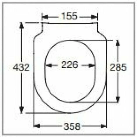 VILLEROY & BOCH V&B Architectura Slim Toilet Seat Soft Closing Hinge with Quick Release - White Alpin - 9M70S101 VILLEROY & BOCH V&B Architectura Slim Toilet Seat Soft Closing Hinge With Quick Release - White Alpin - 9M70S101 -VILLEROY & BOCH shop 58066128 2