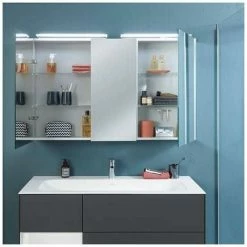 Villeroy & Boch My View One 2 Door LED Mirror Cabinet - 807mm X 746mm - A439G800 3 Villeroy & Boch My View One 2 Door LED Mirror Cabinet - 807mm X 746mm - A439G800 -VILLEROY & BOCH shop 60475974 2