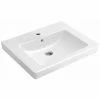 VILLEROY & BOCH V&B Subway 2.0 Basin Wall Hung Basin With Overflow - 550mm Wide - 1 Tap Hole - White - 71135501 -VILLEROY & BOCH shop 60647363 1
