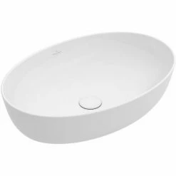 VILLEROY & BOCH V&B Aufsatzwaschtisch ARTIS 610x410mm O ÜL Weiß