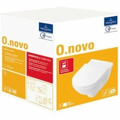 VILLEROY & BOCH V&B Combi-Pack O.NOVO Inkl Wand-WC T U WC-Sitz We